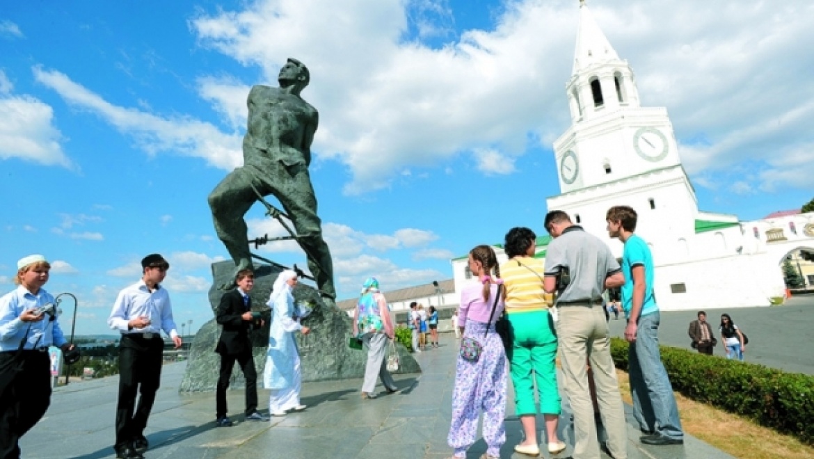 В 2014 году туристы оставили в Татарстане более 10 миллиардов рублей