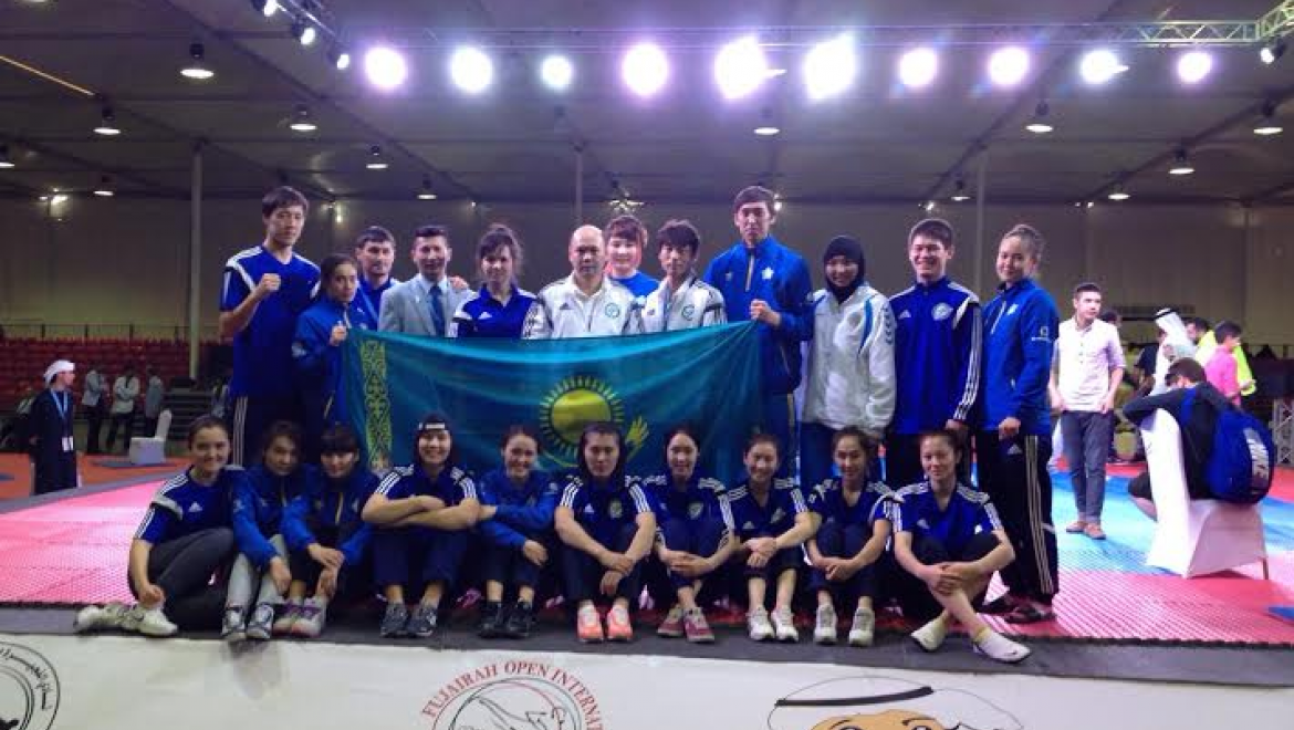 Казахстанские таеквондисты завоевали 10 медалей на международном турнире в Объединенных Арабских Эмиратах