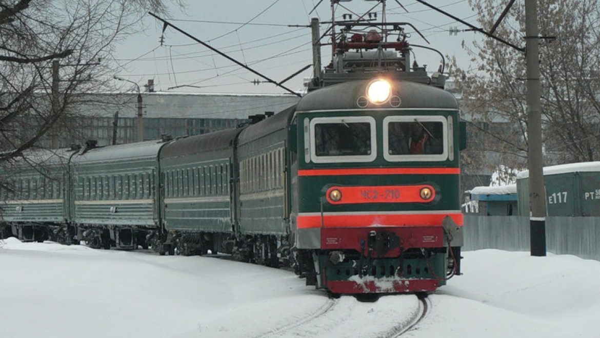 С 12 февраля поезд Казань – Волжск будет останавливаться на «Марбумкомбинате»