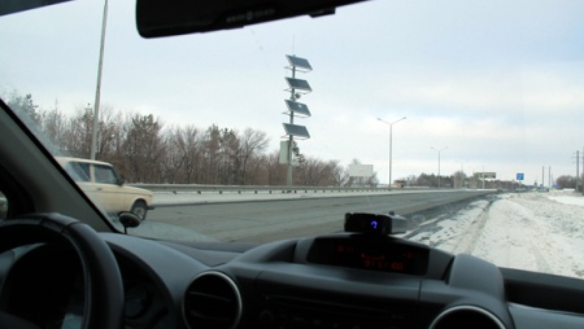 На оренбургских дорогах появиль новые камеры видеонаблюдения 