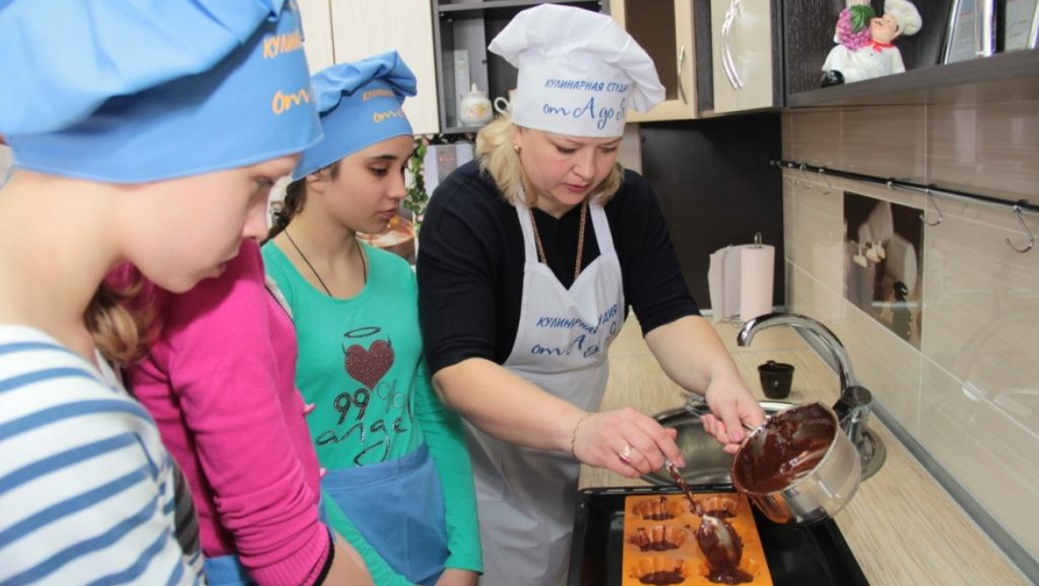 Кулинарная студия для детей открылась в Новотроицке 