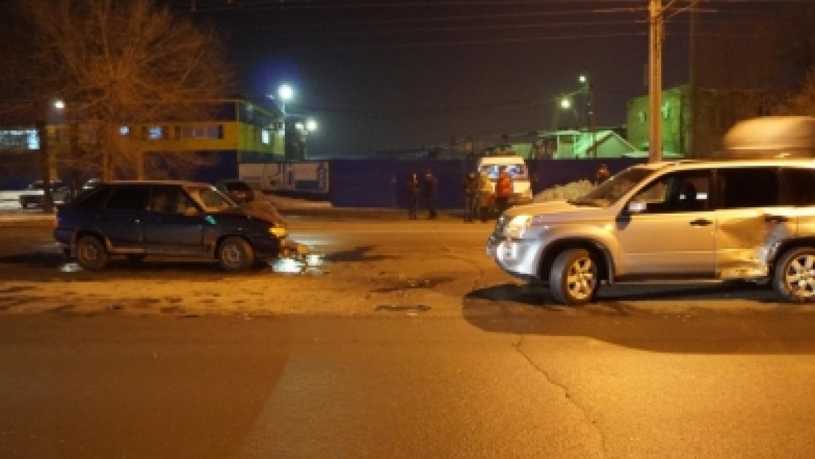 На улице Донгузской три автомобиля попали в ДТП