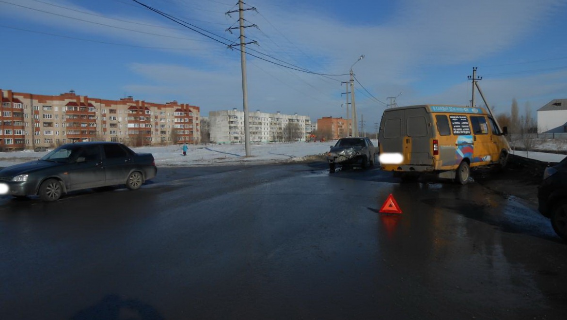Тройное ДТП на ул. Авиационной