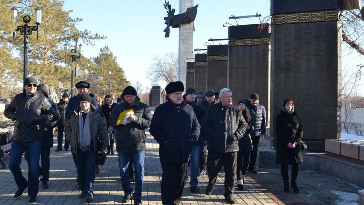 Мемориал «Вечный огонь» будет обновлен к юбилею Победы   