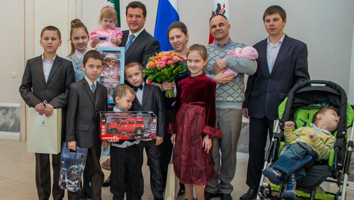 И.Метшин: «Я горжусь, что в нашей Казани живет такая замечательная семья»