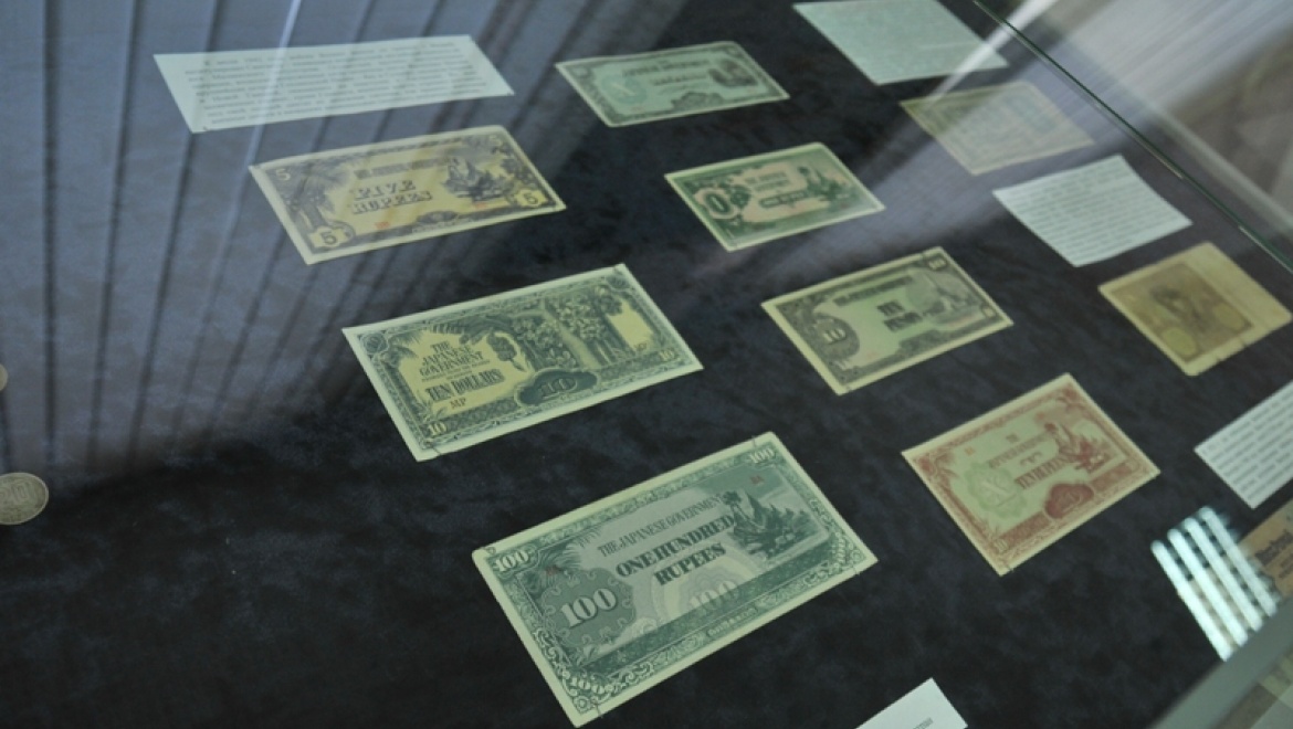 Открылась выставка-коллекция «Денежные знаки Второй мировой войны»