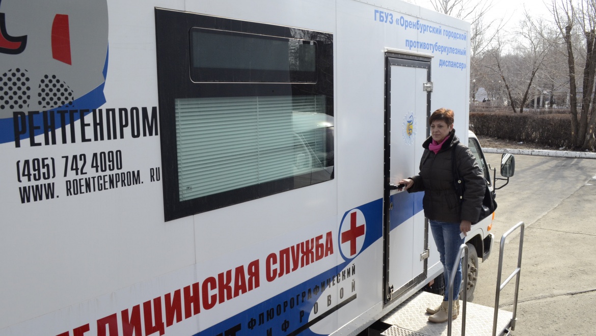 Бесплатный флюоромобиль для жителей в День здоровья