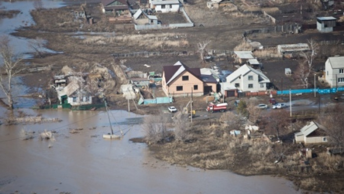 В Оренбургской области 200 домов оказались в зоне подтопления