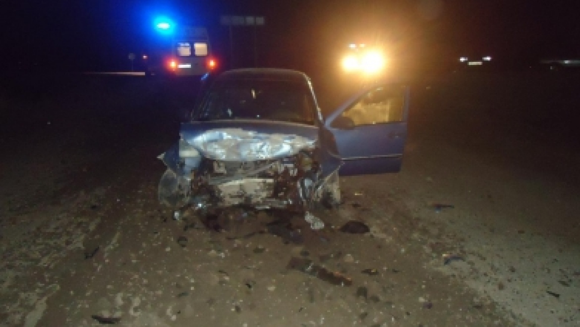 Пьяная женщина "зарулила" в кювет