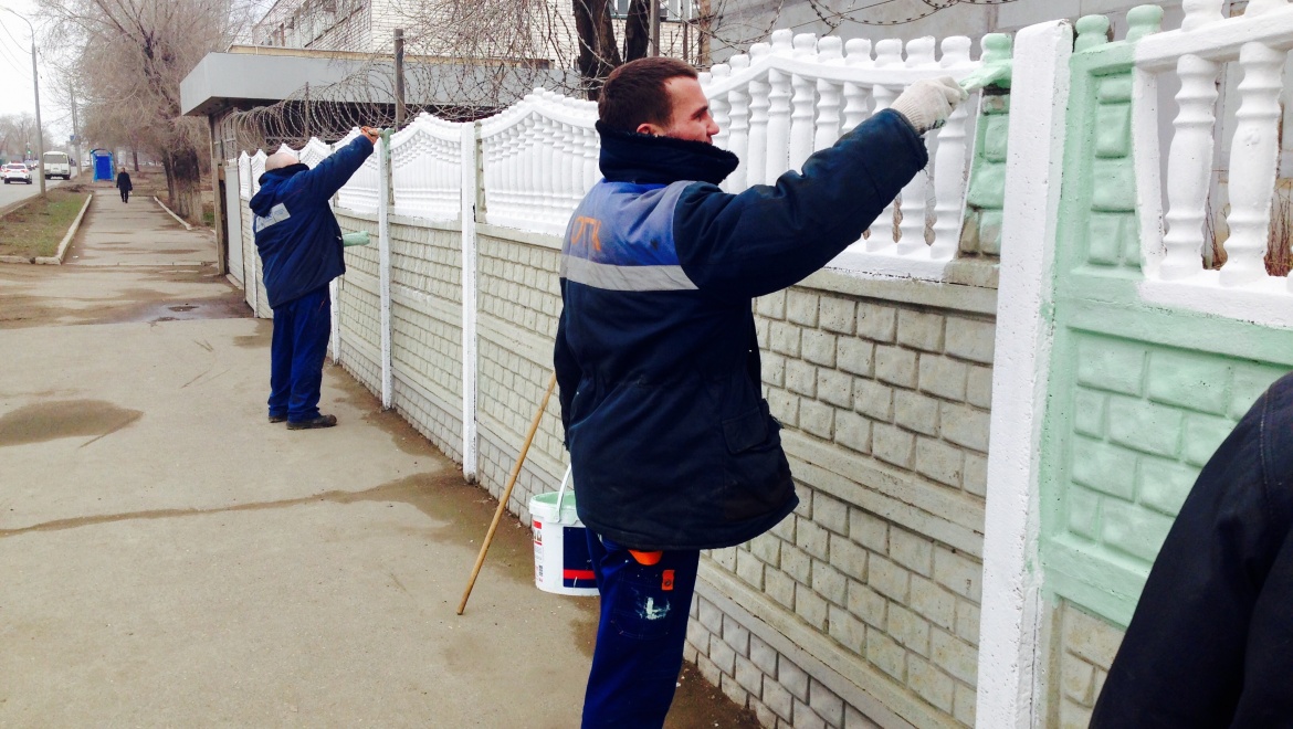 Теплоэнергетики приняли участие в общегородском субботнике