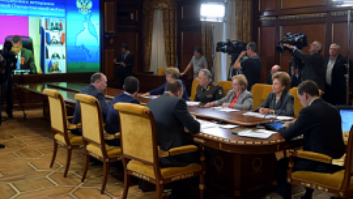 Рустэм Хамитов выступил на видеоселекторном совещании о мерах поддержки ветеранов Великой Отечественной войны