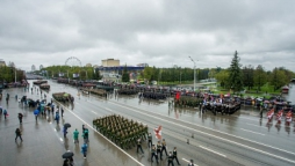 В Уфе прошел парад Победы