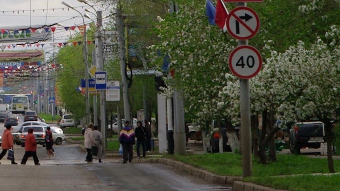 Весенние работы на дорогах Оренбурга