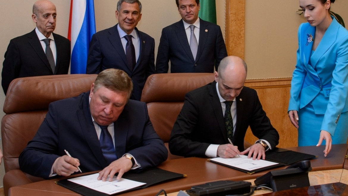 Соглашения с партнерами XVI чемпионата мира ФИНА-2015 подписаны в Кабмине РТ