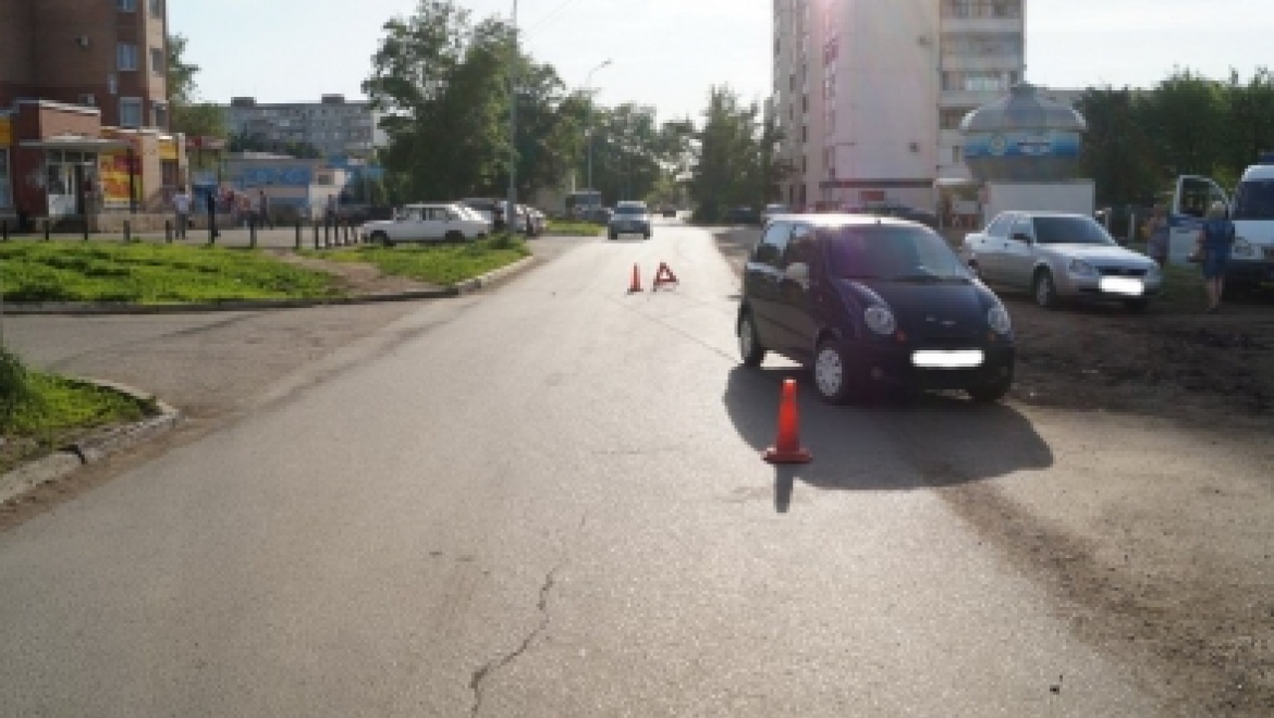 Школьник попал в ДТП