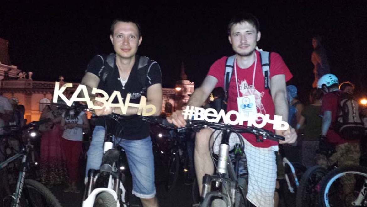«Казанская велоночь-2015» собрала более 4000 велолюбителей