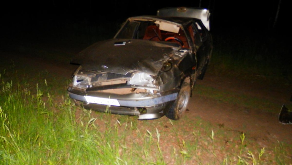 В Переволоцком районе машина вылетела в кювет, никто не пострадал