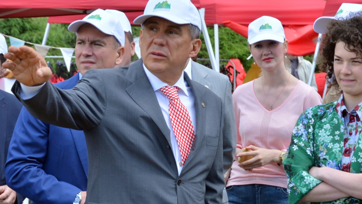 Рустаму Минниханову презентовали проект парка «Черное озеро»