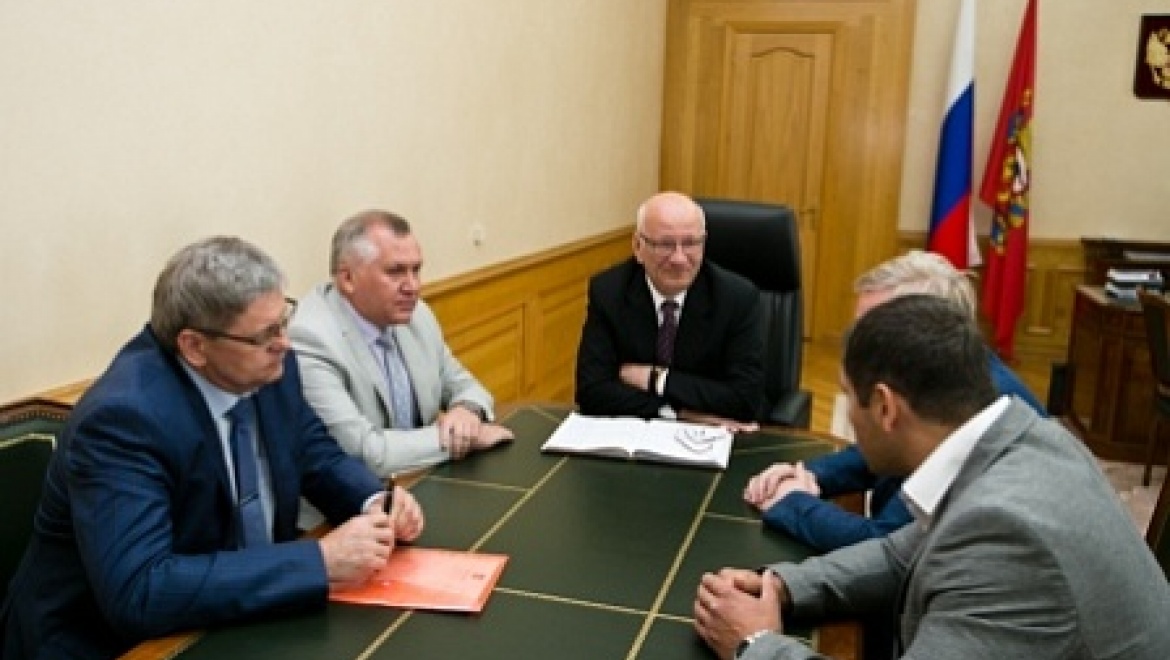 Губернатор Юрий Берг провел рабочую встречу с руководством группы компаний «New Stream – Новый Поток»