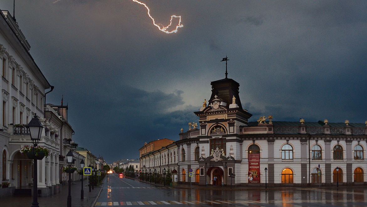 В Татарстане ожидаются грозы, град, дождь и шквалистый ветер