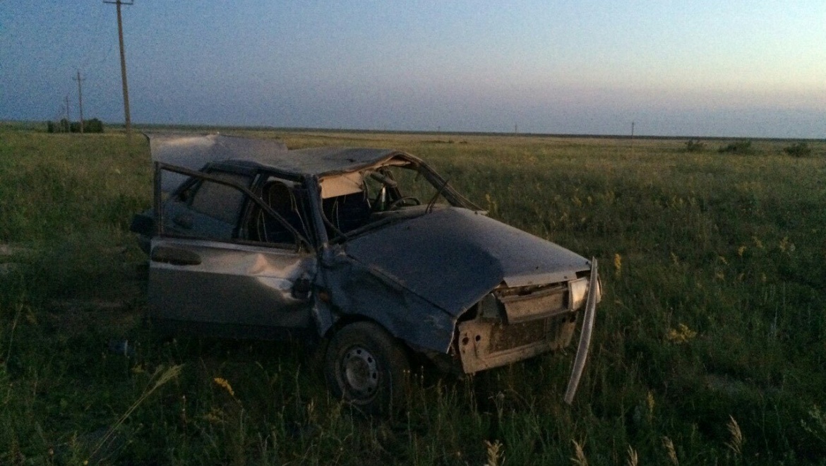 Ночью в Адамовском районе пьяный водитель слетел в кювет