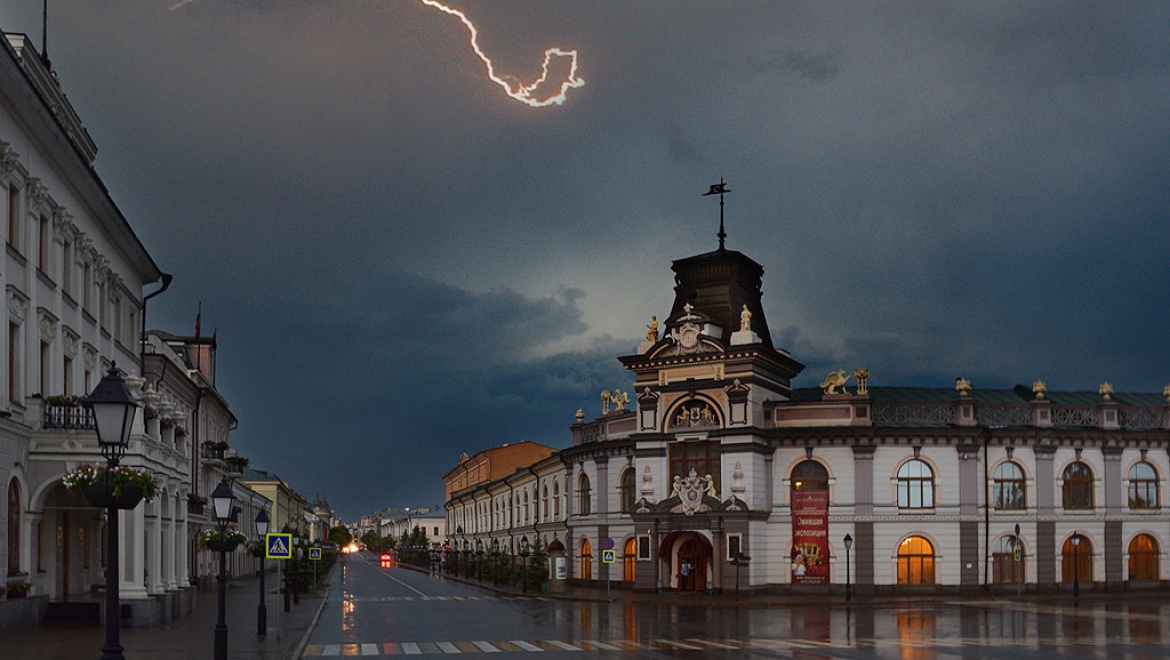 Последствия шторма в Казани были устранены в оперативном режиме к двум часам ночи