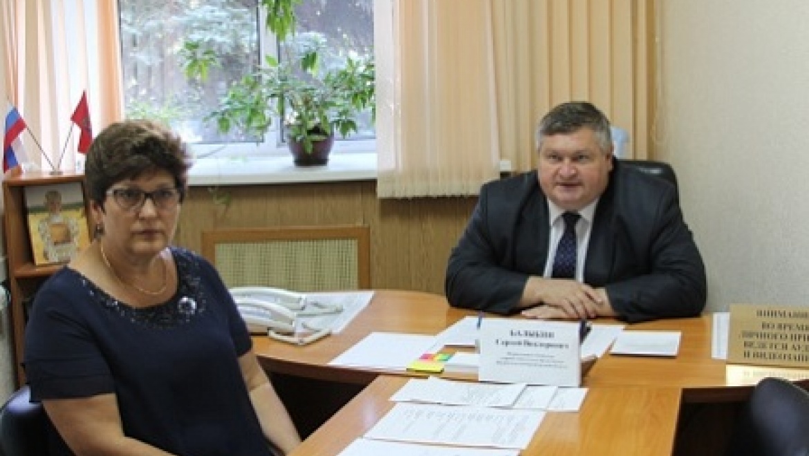 Первый вице-губернатор Сергей Балыкин провел прием граждан по личным вопросам