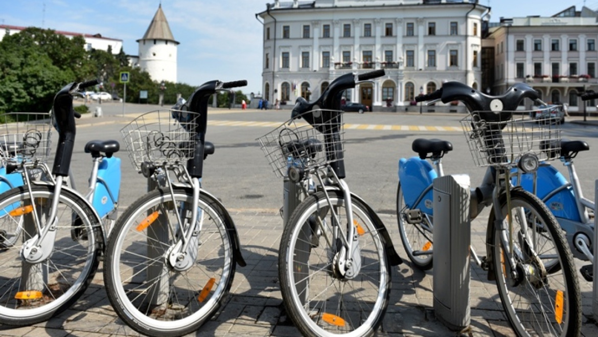 В Казани стартовал новый сезон работы городской системы велопроката «Veli’K»