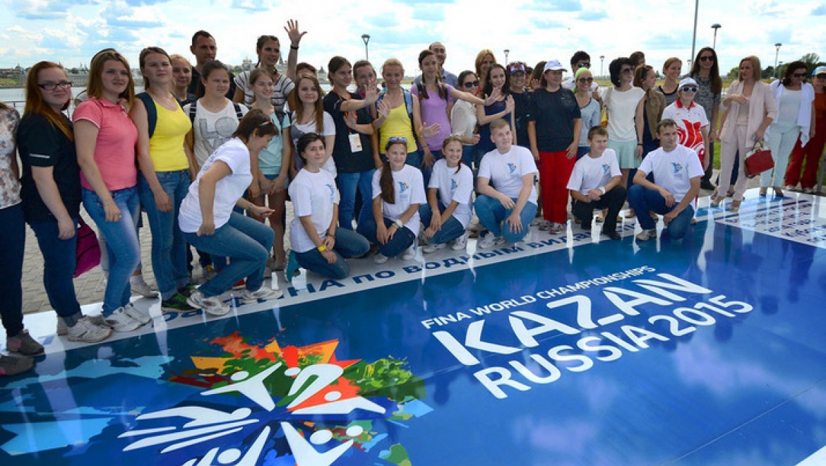 В Казани состоится церемония посвящения болельщиков сборной России на FINA-2015