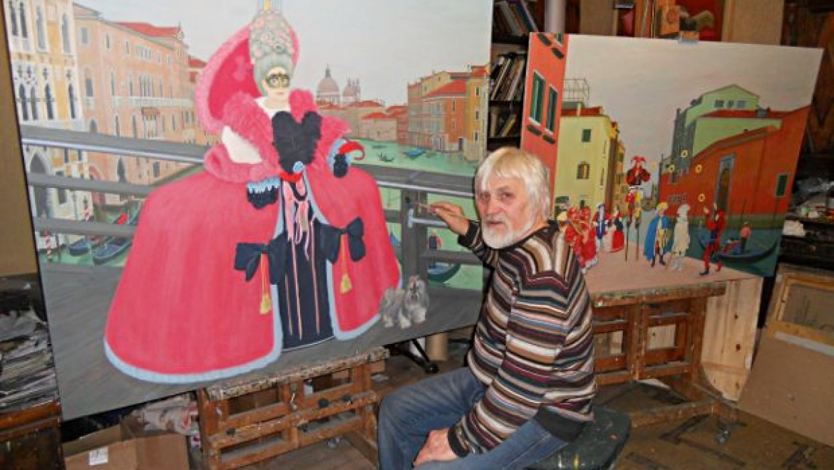 Известный оренбургский художник Юрий Рысухин вернулся с международного пленэра