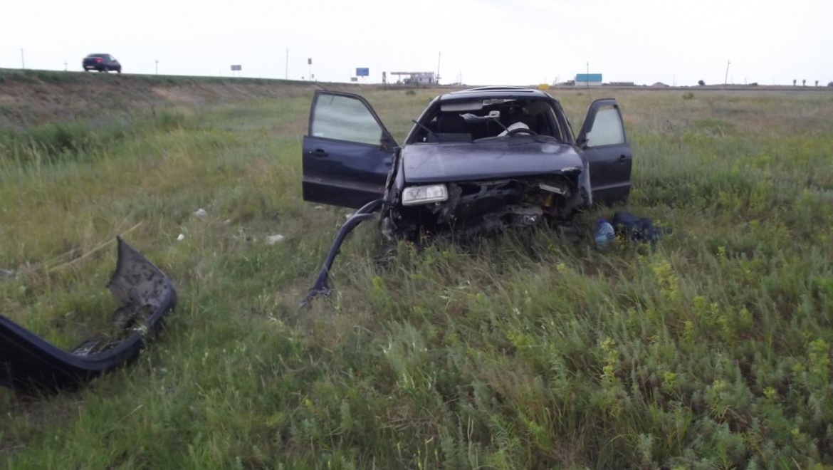 Житель Екатеринбурга попал в ДТП под Соль-Илецком