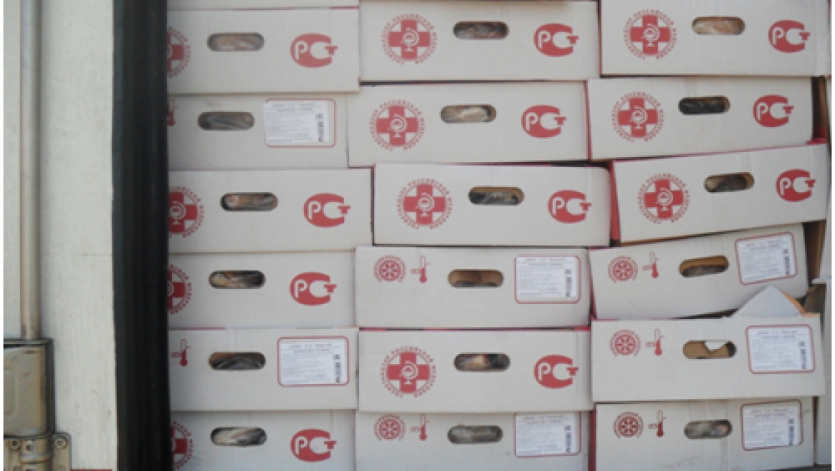 Россельхознадзор задержал 18 тонн мяса