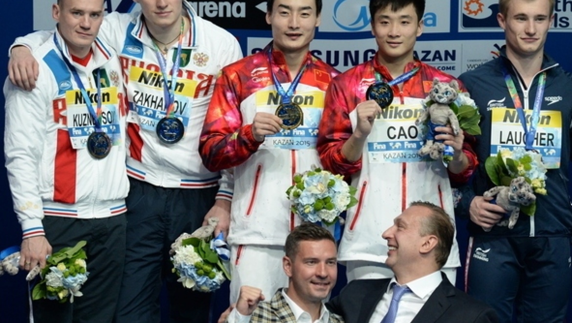 Дуэт российских прыгунов в воду на трехметровом трамплине завоевал серебро